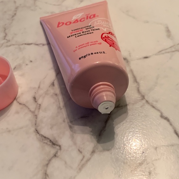 New Boscia Luminizing Pink Charcoal Peel Off Mask - Picture 6 of 12